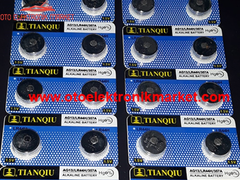 AG13-LR44H-357A 1,5V | AG13-LR44H-357A 1,5 V OTO ELEKTRONİK MARKET OTO KUMANDA PİLİ