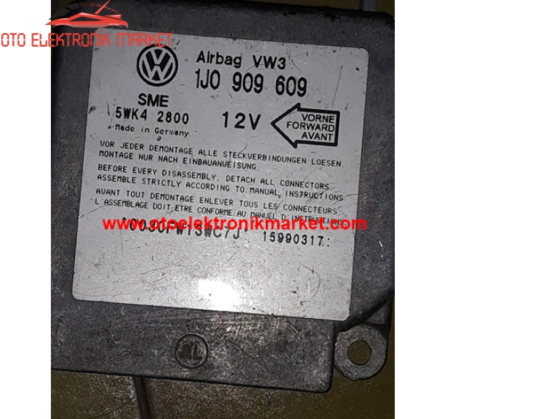 1J0 909 609-SME 5WK4 2800 | 1J0909609-SME 5WK4 2800 OTO ELEKTRONİK MARKET AİRBAG (HAVA YASTIĞI) BEYİNLERİ