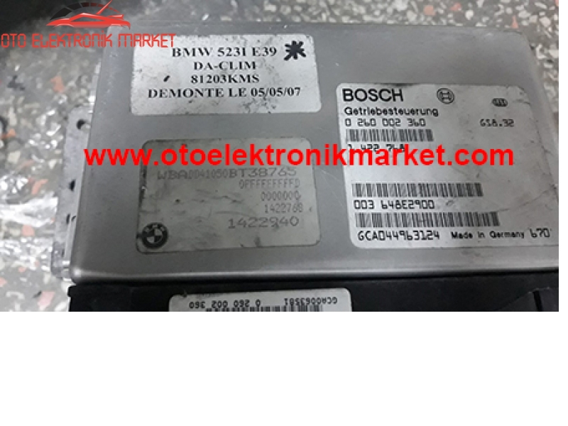 0 260 002 360-1 422 768 | 0260002360-1422768 OTO ELEKTRONİK MARKET OTO BEYİNLERİ