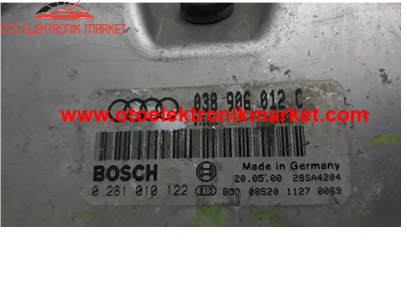 0 281 010 122-038 906 012 C | 0281010122-038906012C OTO ELEKTRONİK MARKET OTO MOTOR BEYİNLERİ