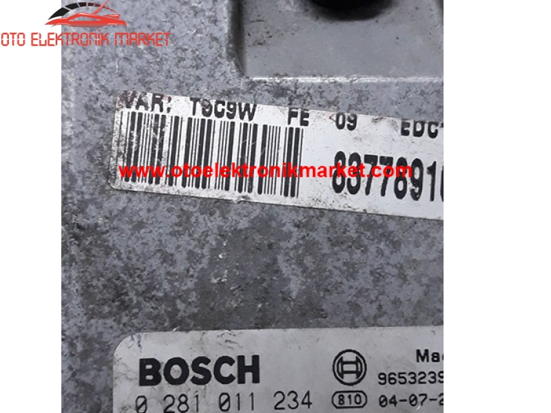 0 281 011 234 | 0281011234 OTO ELEKTRONİK MARKET OTO MOTOR BEYİNLERİ