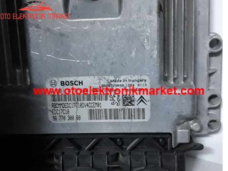 0 281 017 336-96 770 300 80-EDC17C10 | 0281017336-9677030080-EDC17C10 OTO ELEKTRONİK MARKET OTO BEYİNLERİ