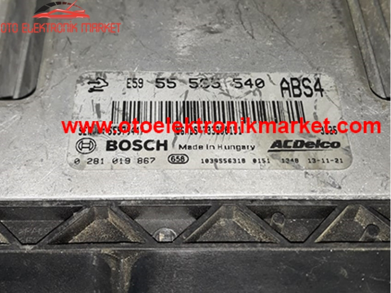 0 281 019 867-E59 55 535 540 | 0281019867-E59 55535540 OTO ELEKTRONİK MARKET OTO BEYİNLERİ