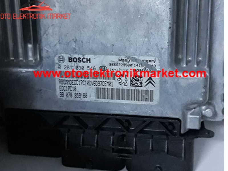 0 281 030 546-98 078 859 80-EDC17C10 | 0281030546-9807885980-EDC17C10 OTO ELEKTRONİK MARKET OTO BEYİNLERİ