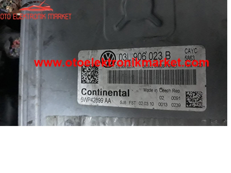 03L 906 023 B-5WP42899 AA | 03L906023B-5WP42899 AA OTO ELEKTRONİK MARKET OTO BEYİNLERİ
