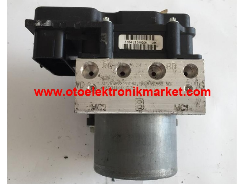 Citroen C4 Peugeot 307 ABS Bosch 9661886780 - 0265800406 - 0265231508