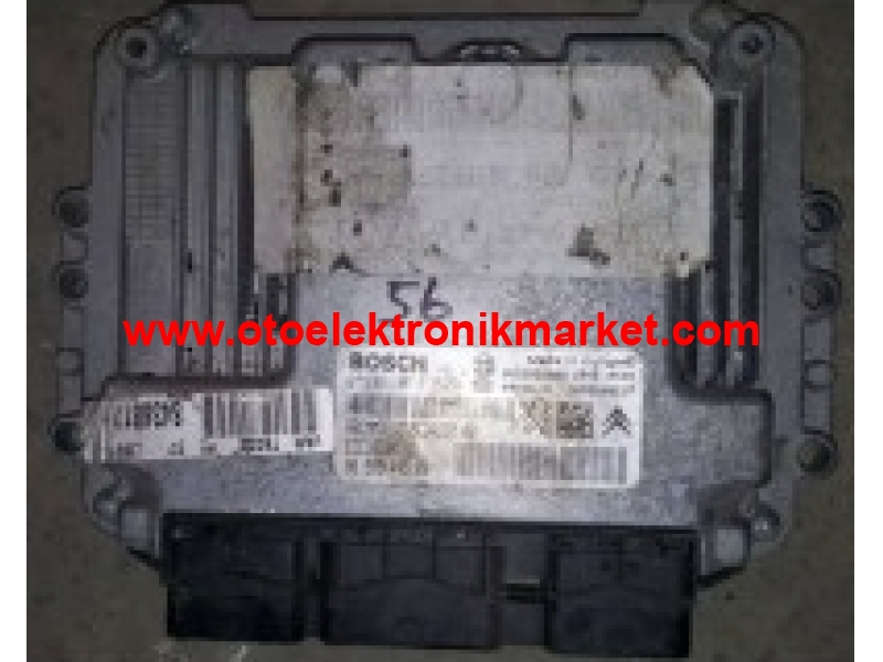 Citroen C4 1.6 HDI Dizel 9658944580 / 96 589 445 80 / Bosch 0281011629 / 0 281 011 629 Motor Beyni