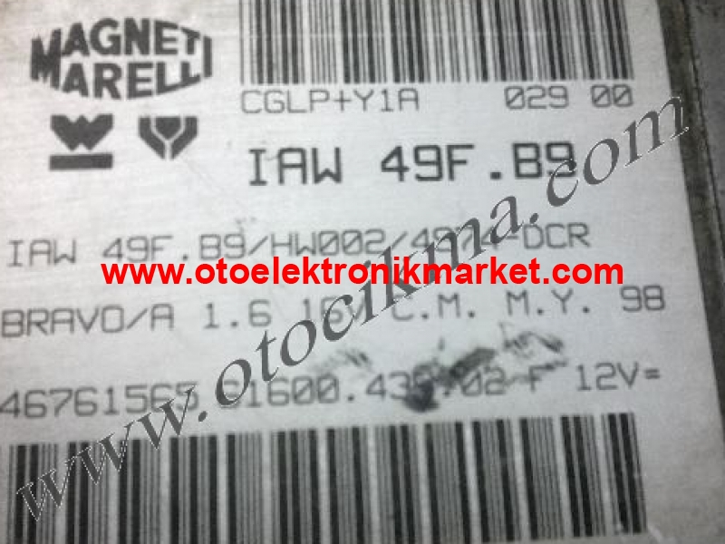 fiat marea magentti marelli ecu ıaw49f bb eprom 25040