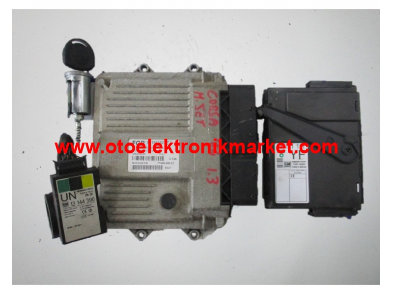 MJD 6JO.CA 55196352 Opel Corsa 1.3 JTD Motor Beyni