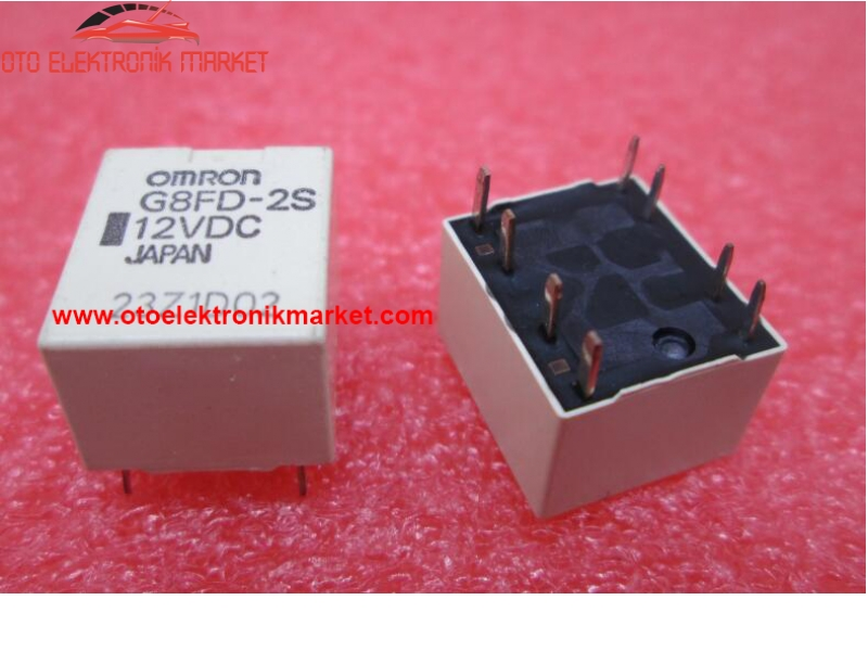 G8FD-2S-12VDC | G8FD-2S-12VDC OTO ELEKTRONİK MARKET OTO BEYİN RÖLESİ