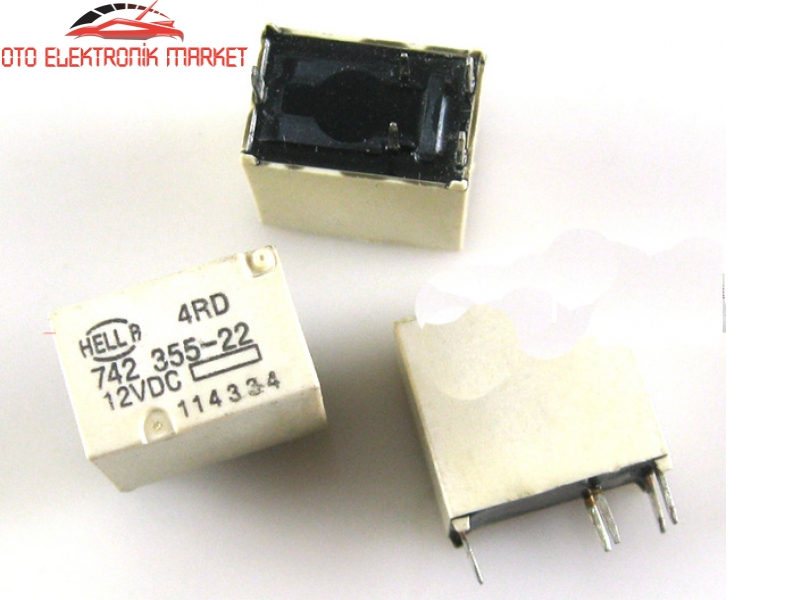 4RD-742 355-22-12VDC | 4RD-742 355-22-12VDC OTO ELEKTRONİK MARKET OTO BEYİN RÖLESİ