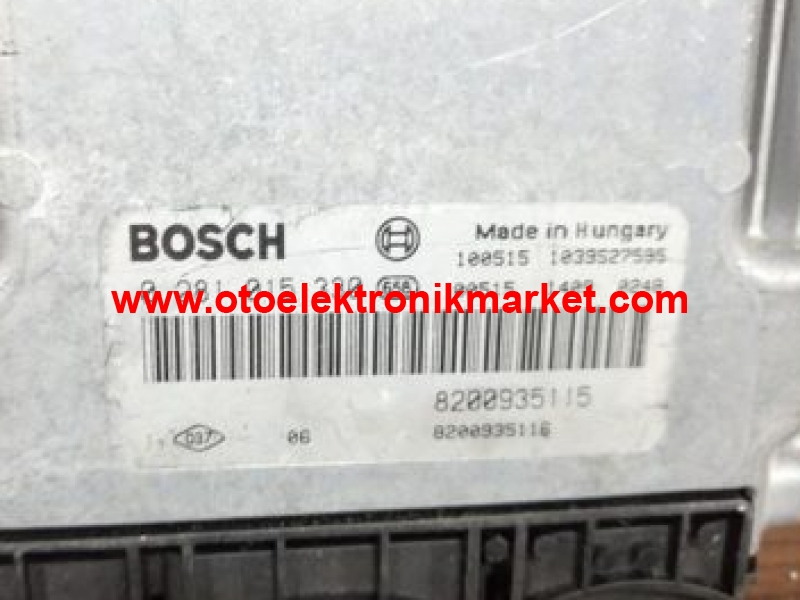 RENAULT 8200935115 8200935116 Bosch 0281015330