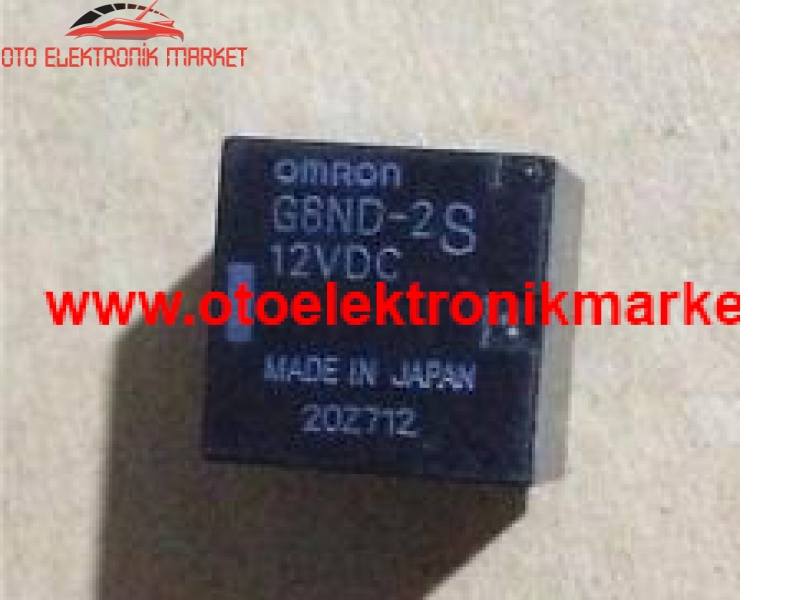 G8ND-2S 12VDC | G8ND-2S 12VDC OTO ELEKTRONİK MARKET OTO BEYİN RÖLESİ