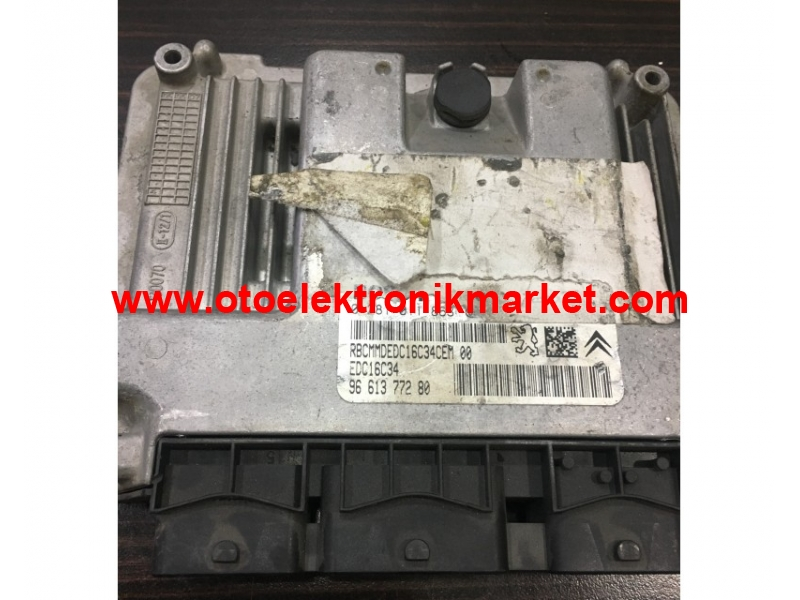 Peugeot 307 Motor Beyini - 0281011863 - 9661377280 - EDC16C34