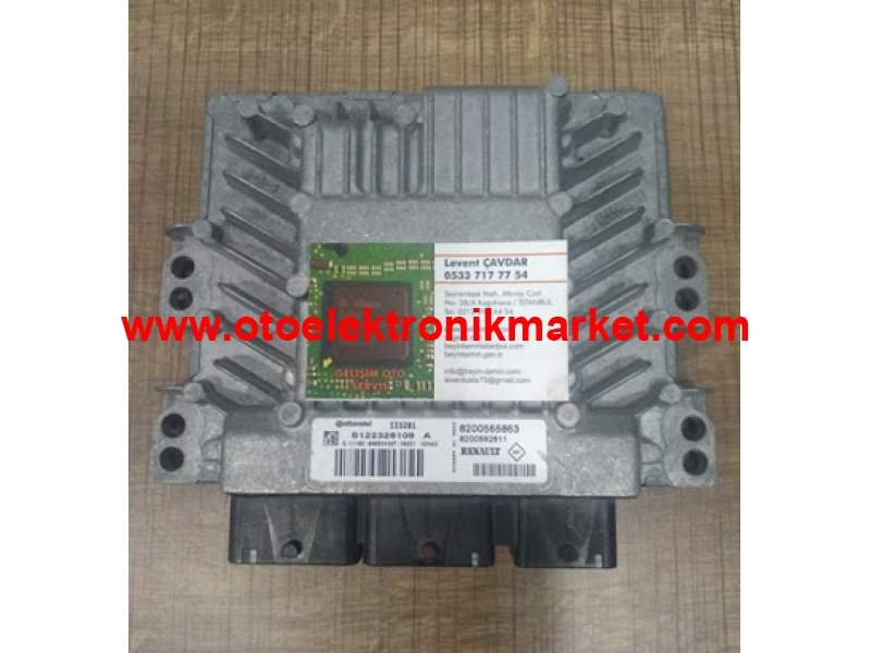 RENAULT SCENİC MOTOR BEYNİ - S122326109A 8200565863 8200592611