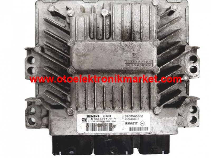 MEGANE SCENİC 1.5 DCİ MOTOR BEYNİ 8200565863 S122326109A