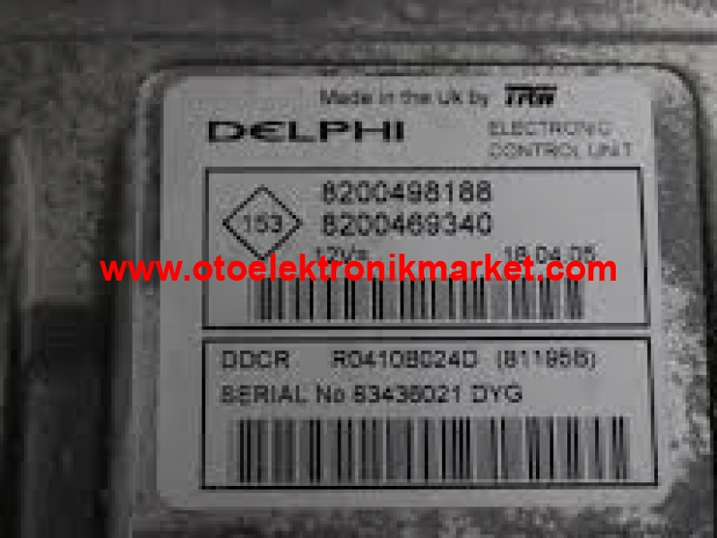 Controller 8200525383 S118400140D Renault Siemens 13603