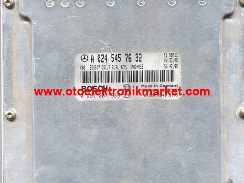 MERCEDES W638 VİTO 112CDI MOTOR BEYNİ 0235453932 0001530279 , 0245457532 0001530679 , 0001535979 0281001984 0281010231 0281001988 0281010235 0281010927 A0235453932 A0001530279 A0245457532 A0001530679 A0001535979