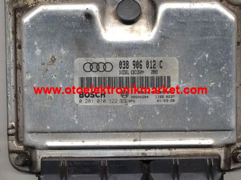 Audi A3 1.9 Motor Beyini - 0281010122 - 038906012C