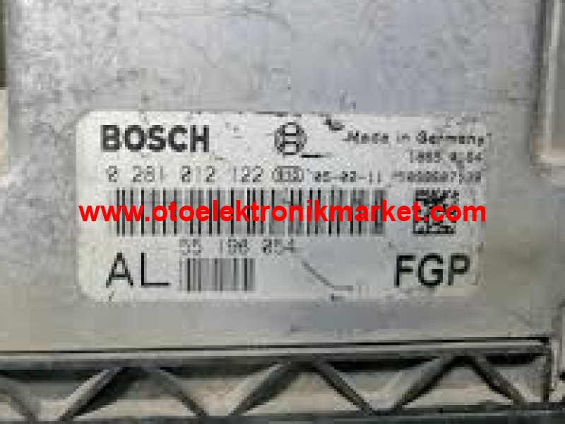 OPEL ASTRA 1.9 CDTI MOTOR BEYNİ 0281012122 55198054 AL