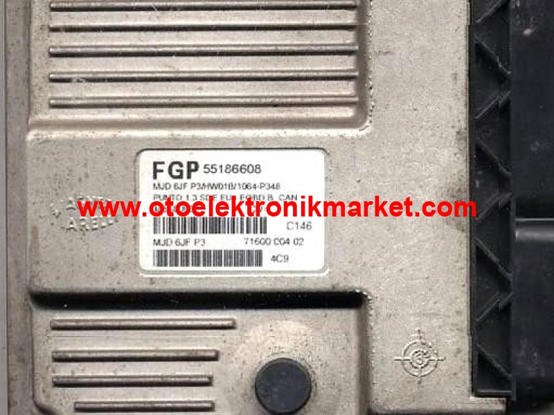 55186608 MJD 6JF.P3 Fiat Punto 1.3 Motor Beyni