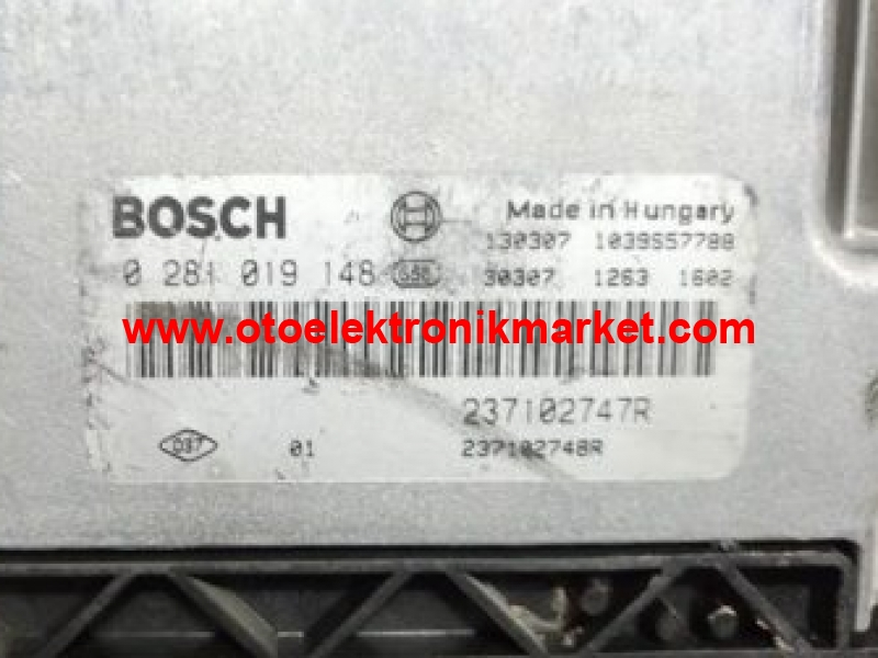 0281019148 237102747R RENO EDC17 MOTOR BEYNİ