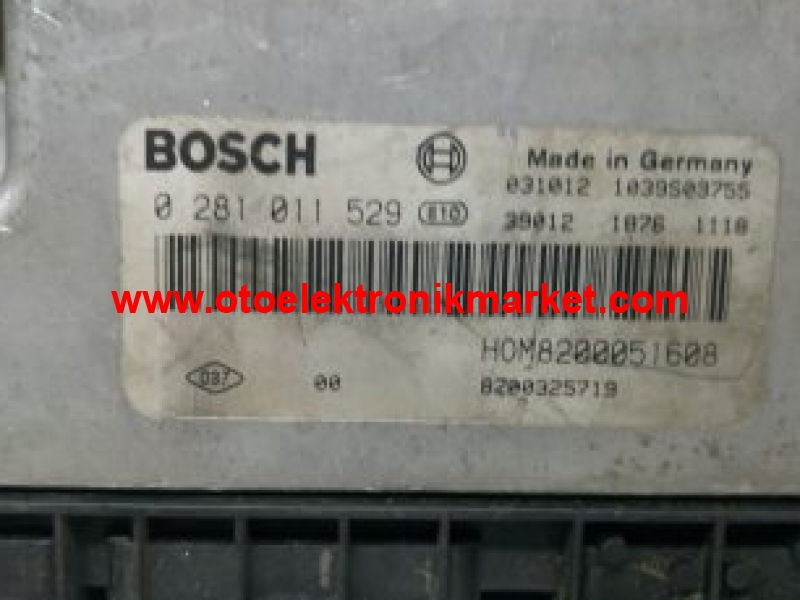 RENAULT TRAFIC 2.0 DCI BOSCH ECU 0281011529