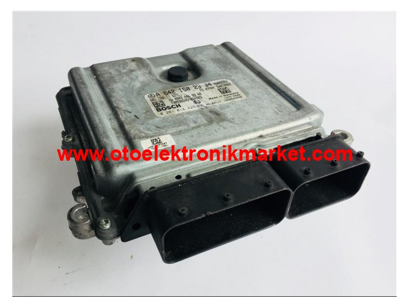 Mercedes W204 Motor Beyni Bosch A 642 150 23 34 - 0281014429 - CR6.11 - 6ZYL - CR611
