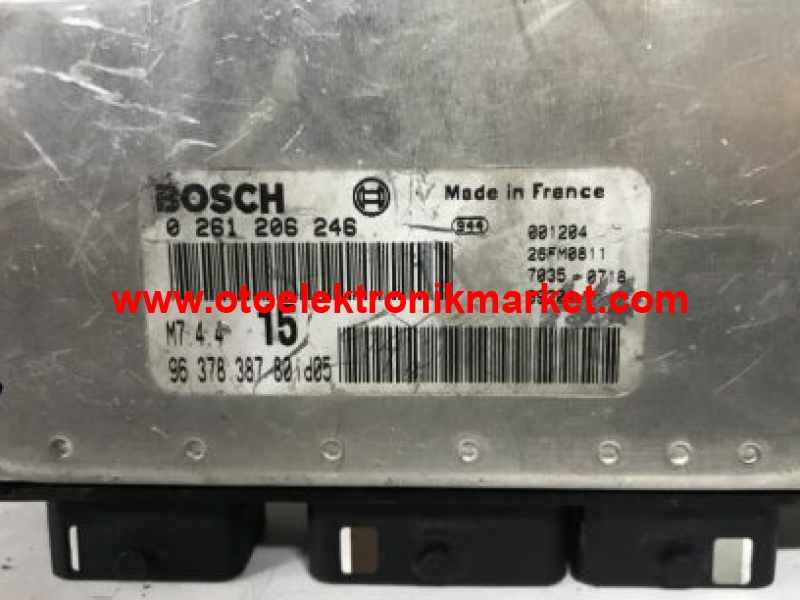 PEUGEOT 206 MOTOR BEYNİ – 0261206246