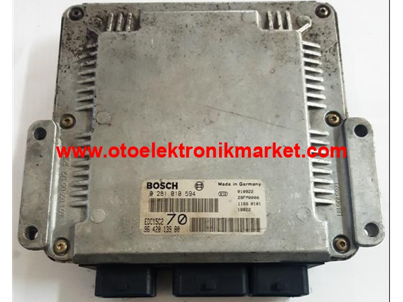 PEUGEOT 206-307 MOTOR BEYNİ 0281010594-9642013980