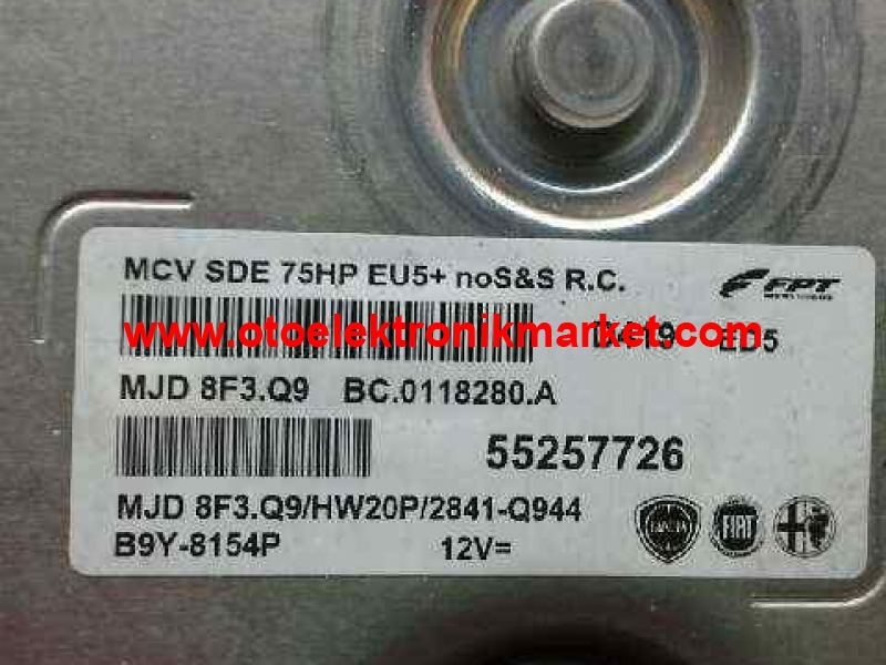 Peugeot Bipper 55257726 MJD8F3.Q9 Mjd 8F3.Q9 MJD8F3Q9