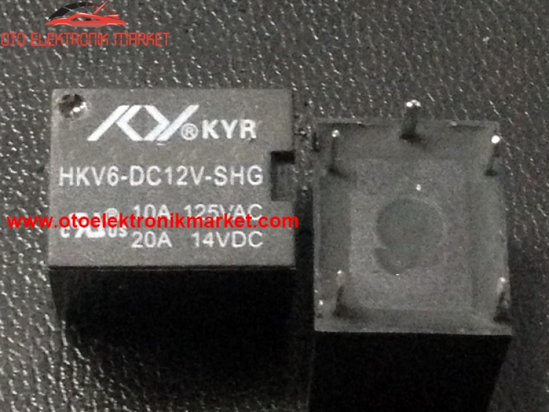 HKV6-DC12V-SHG | HKV6-DC12V-SHG OTO ELEKTRONİK MARKET OTO BEYİN RÖLESİ